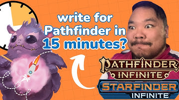 Can you write a Pathfinder adventure in 15 minutes? | Design Dash Ep. 3