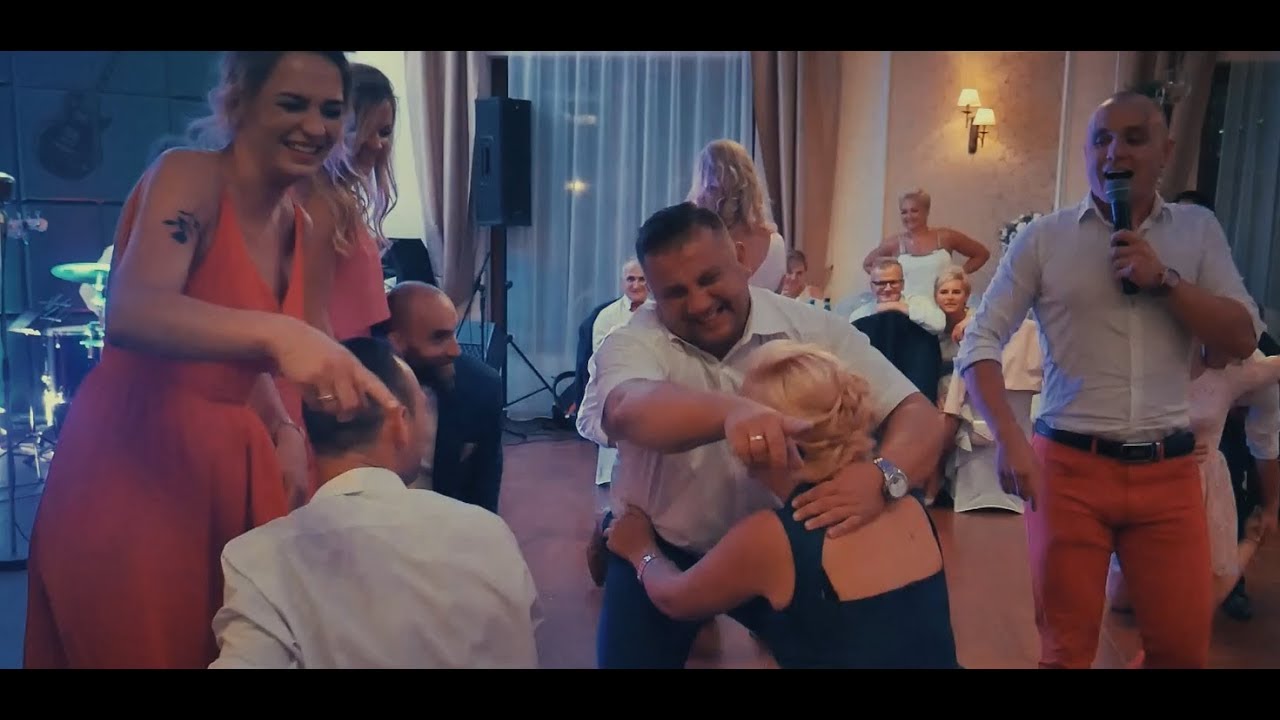 Konkurs tańca z figurami  u Kingi i Przemka