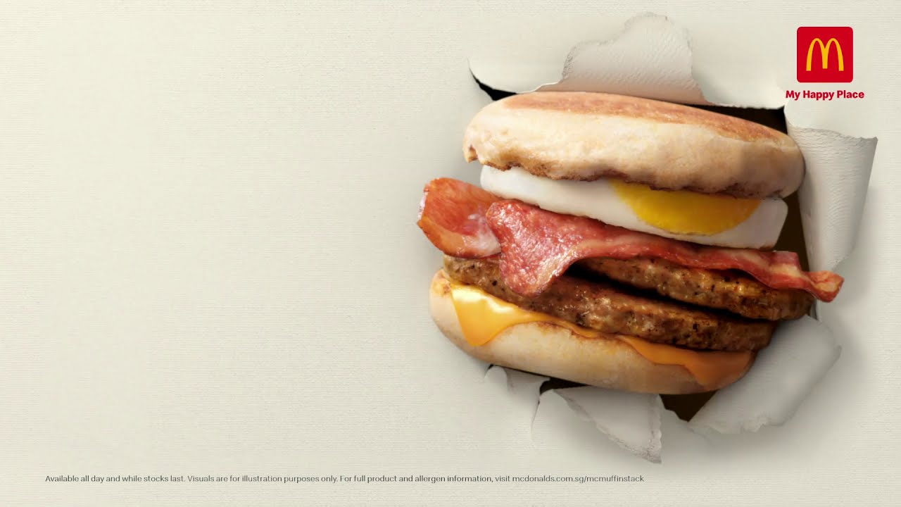 McDonald's - The All-day McMuffin® Stack - YouTube