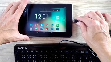 Android time stamp recorder with USB Keyboard
