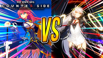 😱😱😱 F2P COUNTER SIDE vs AWAKENED HILDE PVP BATTLE