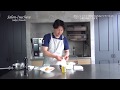 お盆のフランス料理 プロの技 冷製パスタの作り方 お盆は名古屋で