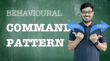 Command | Behavioural Design Pattern | Intent, Examples, UML, Code & Trade-Offs