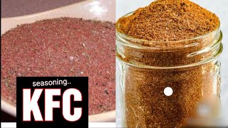 How to make kfc chicken seasoning/how to make KFC marination recipe- how to make kfc marination