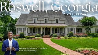 $3.3M Luxury Farmhouse Estate Tour in Milton, GA | Resort-Style Pool + Terrace Level Retreat