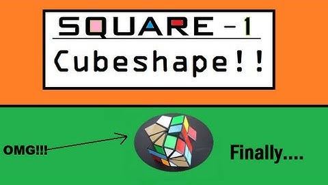 Advanced Cubeshape Tutorial