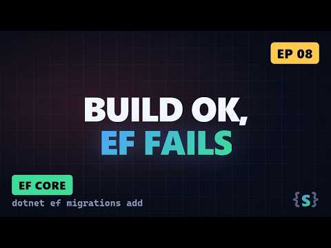 ASP.NET Core Tutorial #8: EF Core Setup With SQLite and Migrations