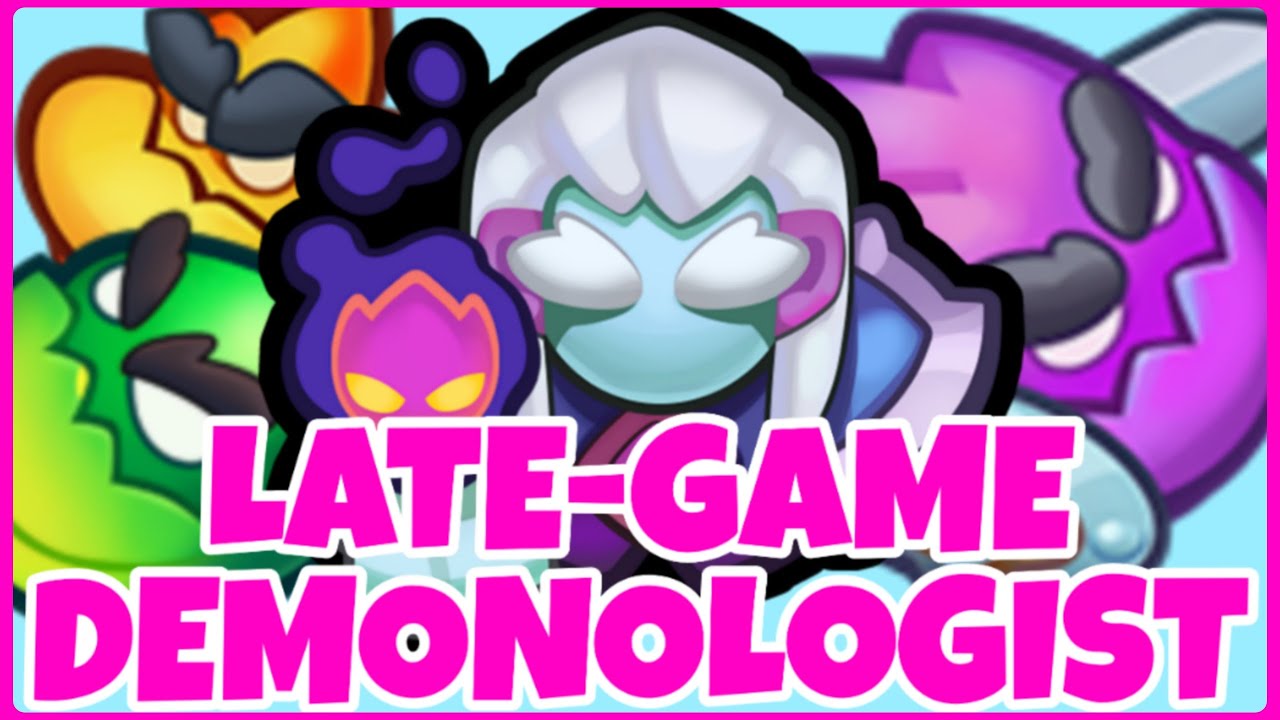 DEMONOLOGIST IS AMAZING *LATE* GAME! RUSH ROYALE