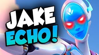 JAKE - ECHO BEST DPS EVER! NEW 32 HERO OVERWATCH