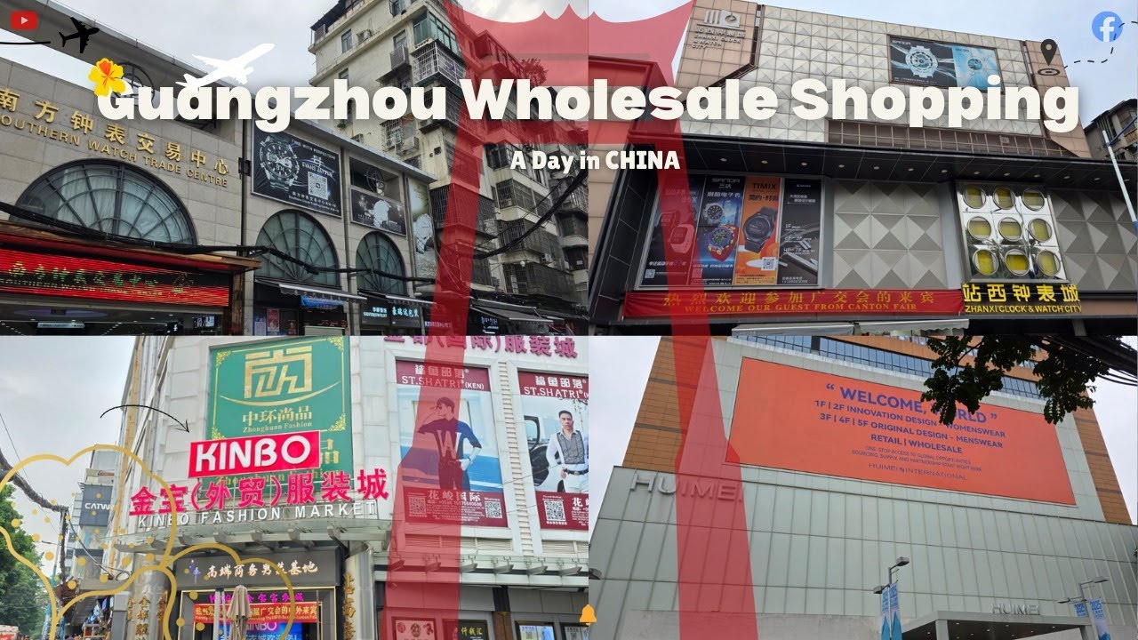 Wholesale Shopping Mall Guangzhou China | Watch Market | Kinbo Fashion Mall | Fake Brand Products