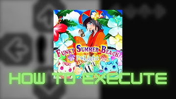 【DDR 2014】FUNKY SUMMER BEACH ESP Lvl. 14 - How to execute