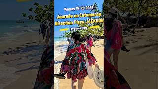 République Dominicaine, Playa Jackson en Catamaran by Buena Vibra