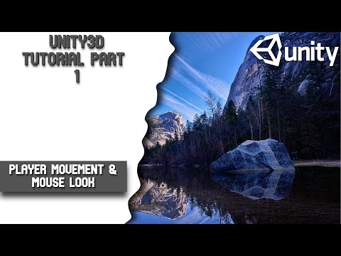 Unity3D tutorial || Player Movement & Mouse Look || Episode 1