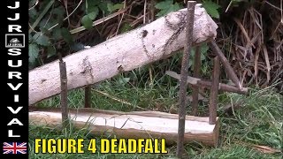 FIGURE 4 DEADFALL TRAP / SPLIT LOG DEADFALL