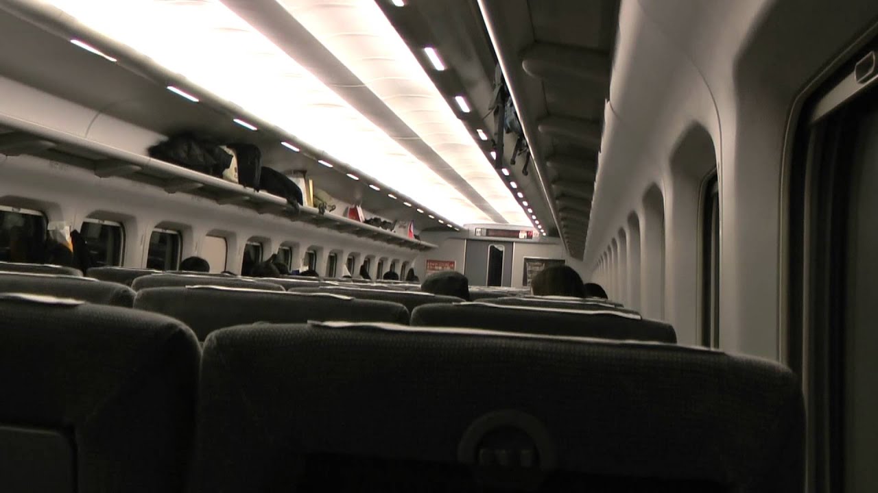 東海道新幹線 300系 ひかり 京都発車 車内より VVVF GTO モータ音がいい