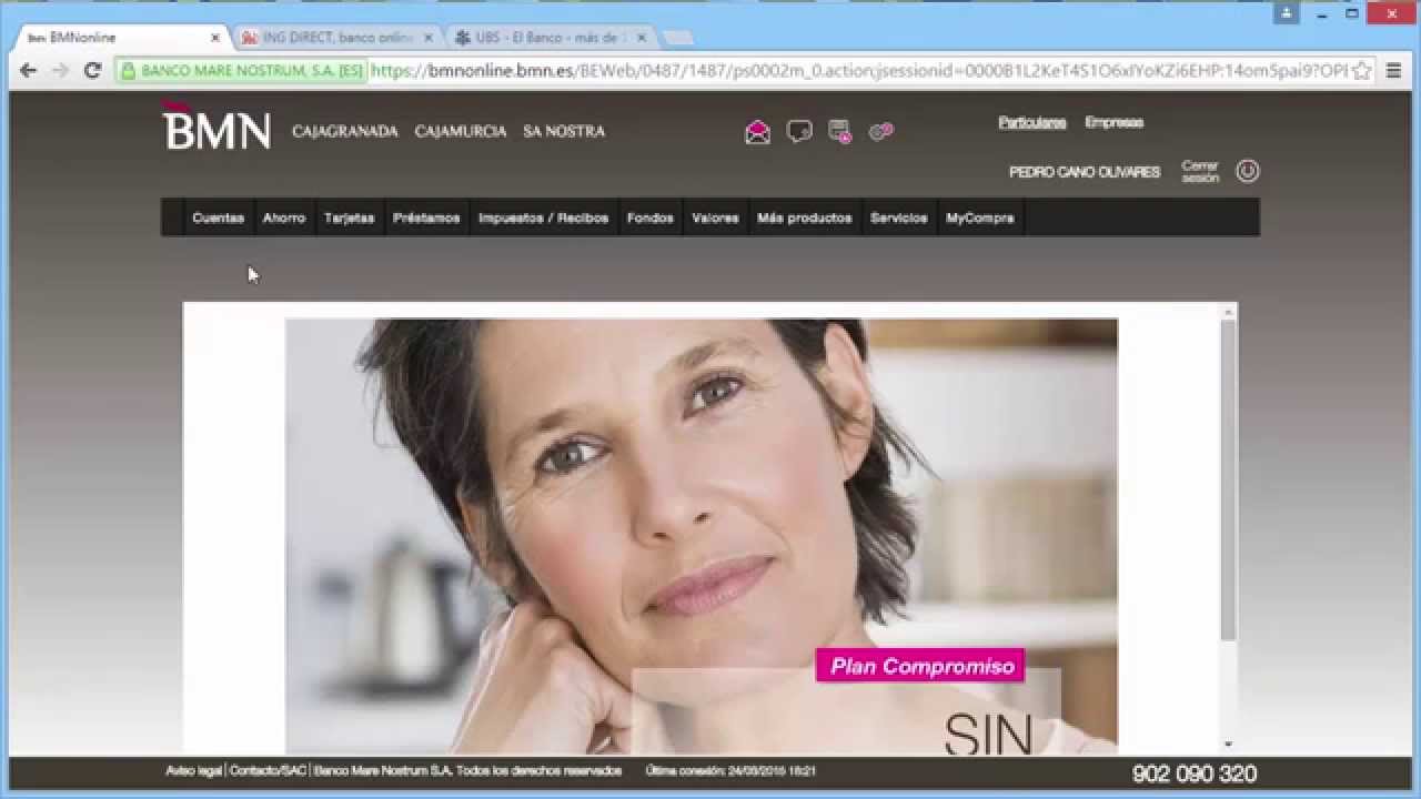 UISEL e-Banca [U1-V2-ES]: Revisión de movimientos y saldos