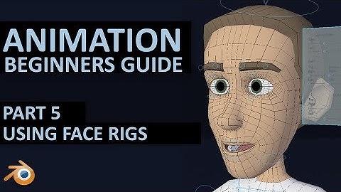 BASICS OF ANIMATION - Blender 2.8 - Part 5 - Face rigs