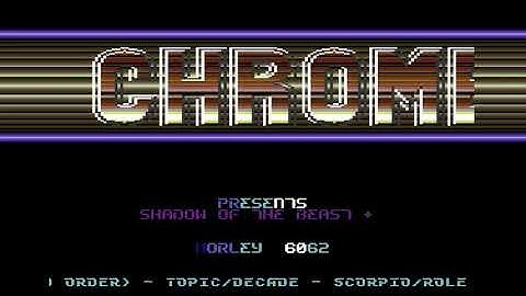 C64 Intro: Chrome Intro 1991 by Chrome