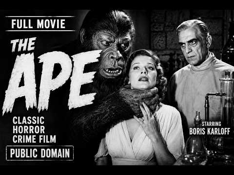 The Ape (1940) | FULL MOVIE | Classic Horror Crime Film | Boris Karloff | Public Domain