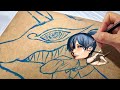 「コン」描いてみた【チェンソーマン】