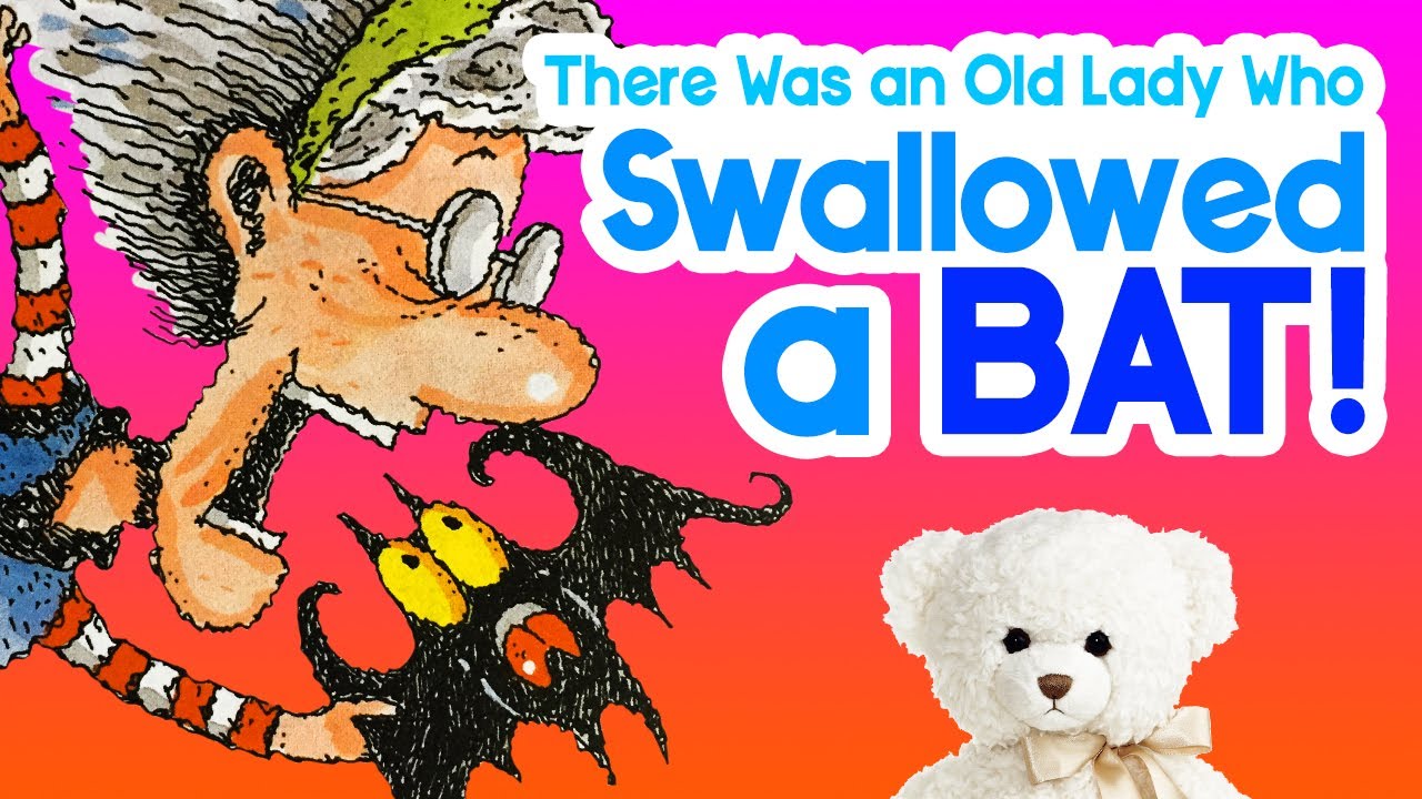 There Was An Old Lady Who Swallowed A Bat By Lucille Colandro Ms There Was An Old Lady Who Swallowed A Bat By Lucille Colandro Ms