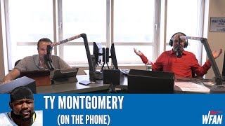 Ty Montgomery "You Guys Are Brutal" - Joe & Evan