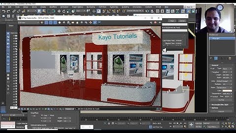 3Dsmax Tutorials, Learn 3D Modeling ,Texturing & Lighting an Exhibition Stall from Scratch in 3dsmax