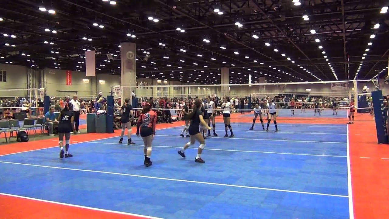 Sky High 12 Black vs Orlando Volleyball Academy Game 3 06182015