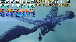 Godzilla Anime Trilogy 2017 - 2018 - Servums Screen Time
