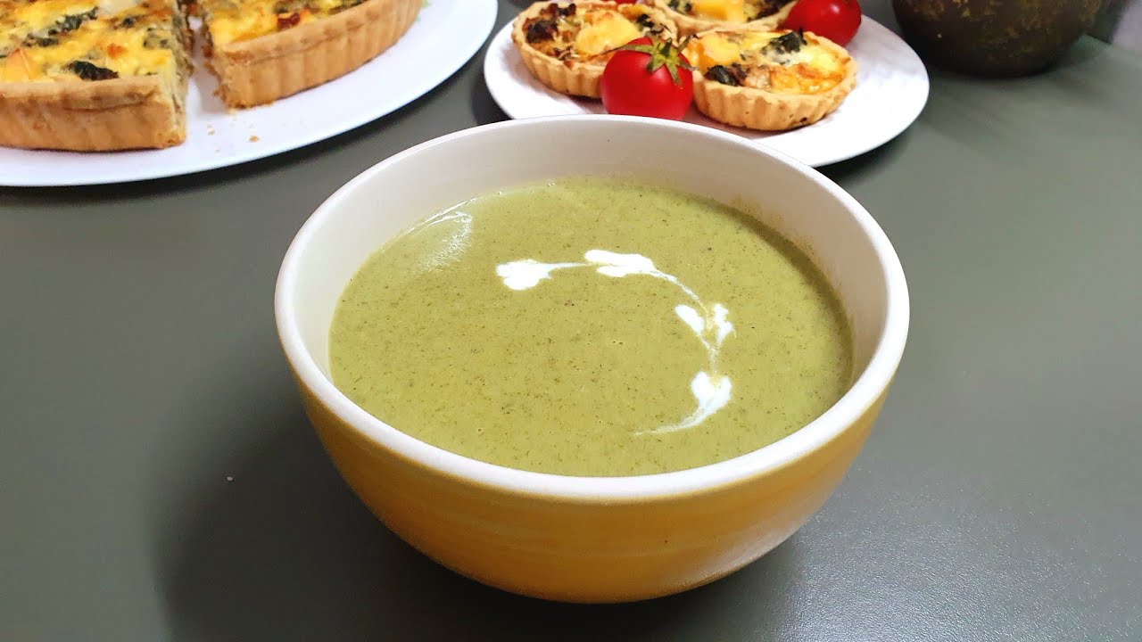 حساء السلق الصحي واللذيذ 🥬soupe aux épinards
