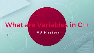 What are Variables-CS201 Lecture 6 in Urdu/Hindi