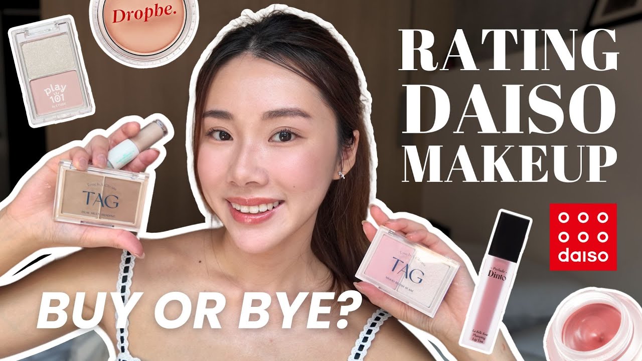 RATING DAISO KOREA MAKEUP — BUY OR BYE? | MONGABONG