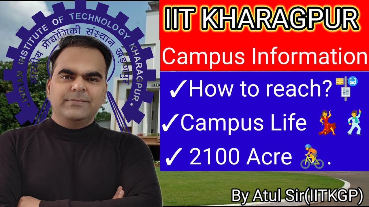 iit-kharagpur-campus-information-2100-acre-campus-youtube