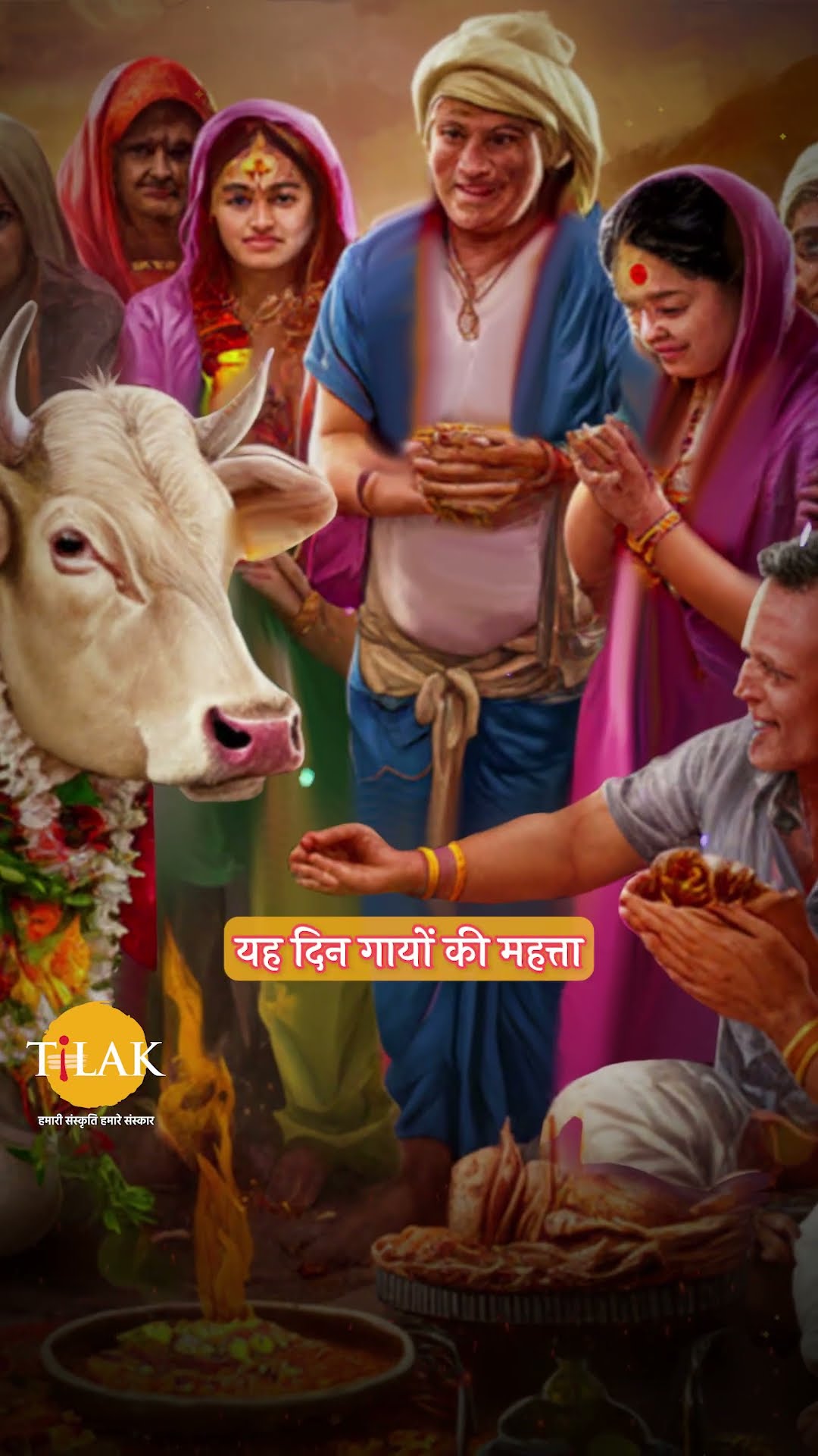 जानिए, गोपाष्टमी क्यों मनाया जाता है और इसका महत्व | Gopashtmi | तिलक ?