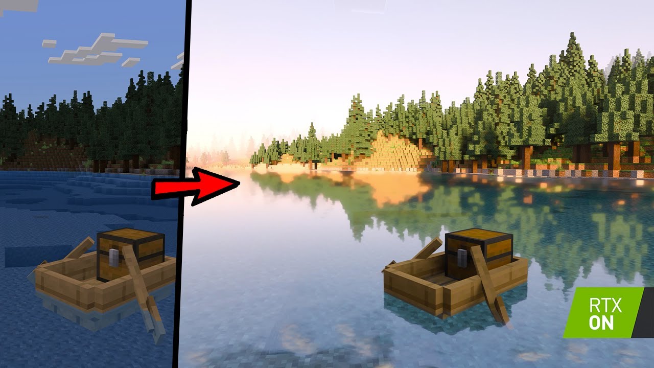 Minecraft Bedrock RTX 1.19 - Lighting - - YouTube