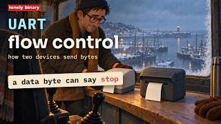 UART explained: a data byte can say stop