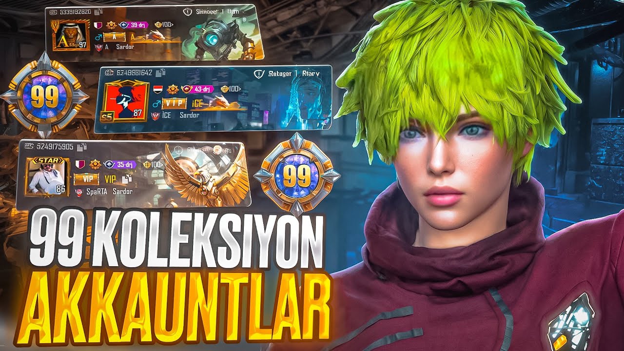 KOLLEKSIONI 99 LV AKAUNTLA ABZORI 😱 DUNYODA 4 TA DONA 🫨 #pubg #pubgmobile