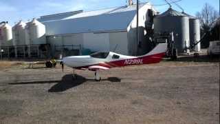 Lancair Legacy taxi at Koinzan airport