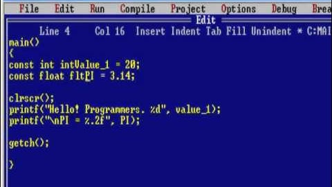 c tutor in urdu 8 variables part 4