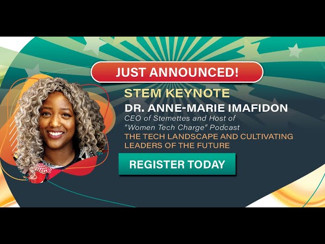 FETC 2023 STEM Keynote Dr. Anne-Marie Imafidon