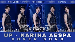 Download lagu KARINA AESPA - UP | K-POP BOYGROUP REMAKE | VIDEO LYRICS | K-PACK | Virtual Boygroup