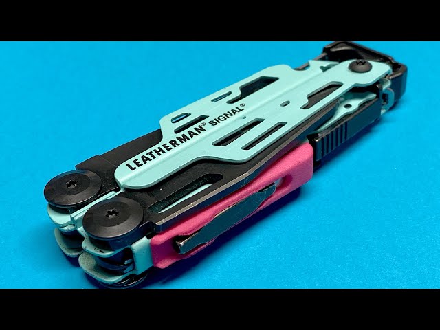 Leatherman Signal Multitool Mod: 3d Printed Additional Bit Storage