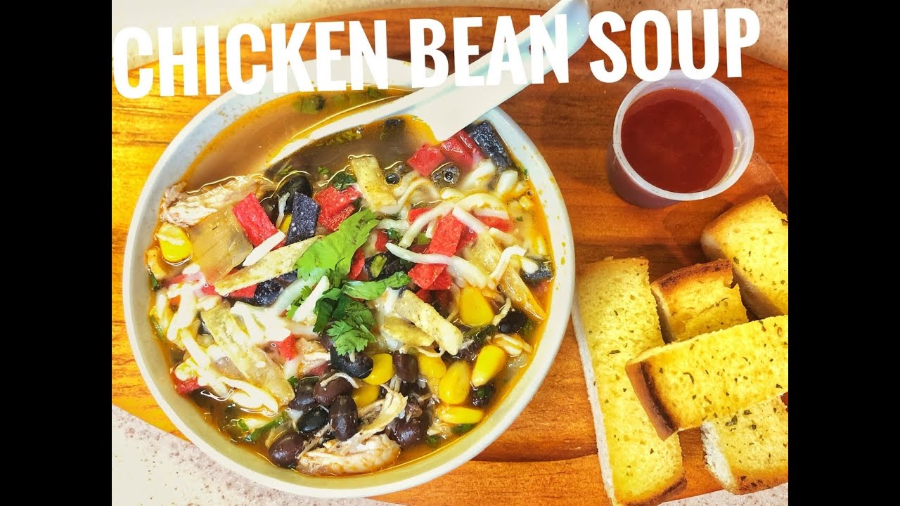 Chicken Bean Soup | 30 Mins Healthy Soup | Easy & Healthy Chicken Soup