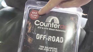 Counteract DIY Kit Off-Road Edition ATV Tire Balancing Installation