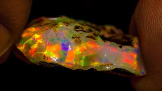 Uncut Crystal Gem Opal — or so I thought!