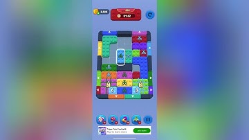 Color Slide Jam Level 606 Solution walkthrough 