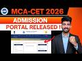 Mca Admission Portal 2026-27 | Mca Admission Process 2026