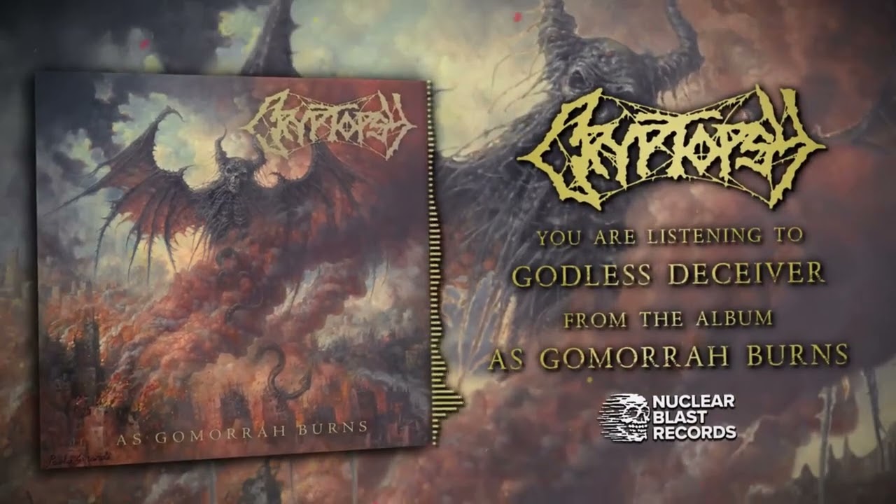 CRYPTOPSY - As Gomorrah Burns (Full Album Stream) 2024