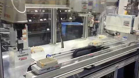 Yamaha Pick & Place Robot at Automate 2015 Chicago