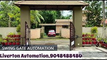 Automated Swing Gate For Home - Kerala | Gate Automation I Automatic Gate